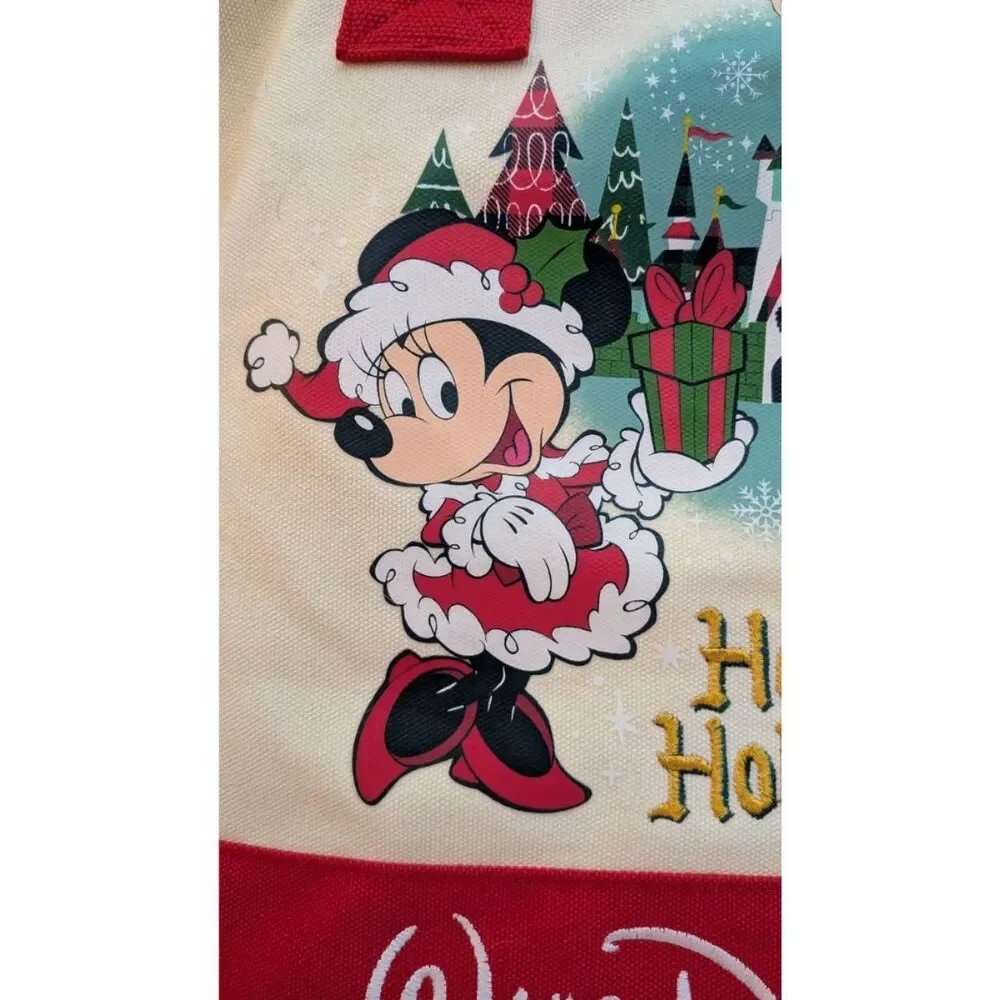 Disney Women's Red and Cream Bag